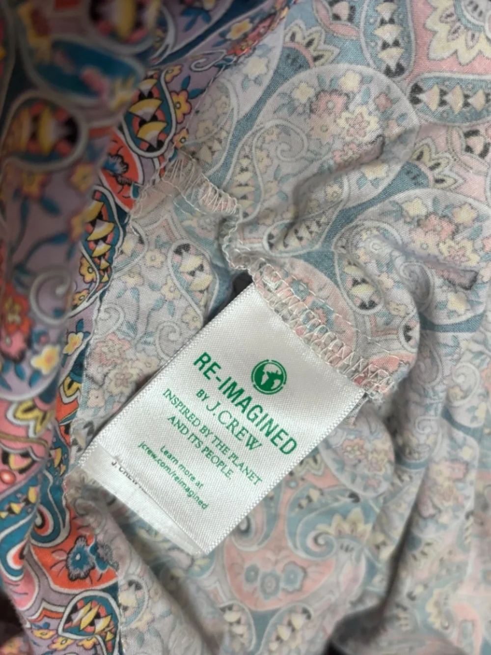 J Crew Liberty queen sheet